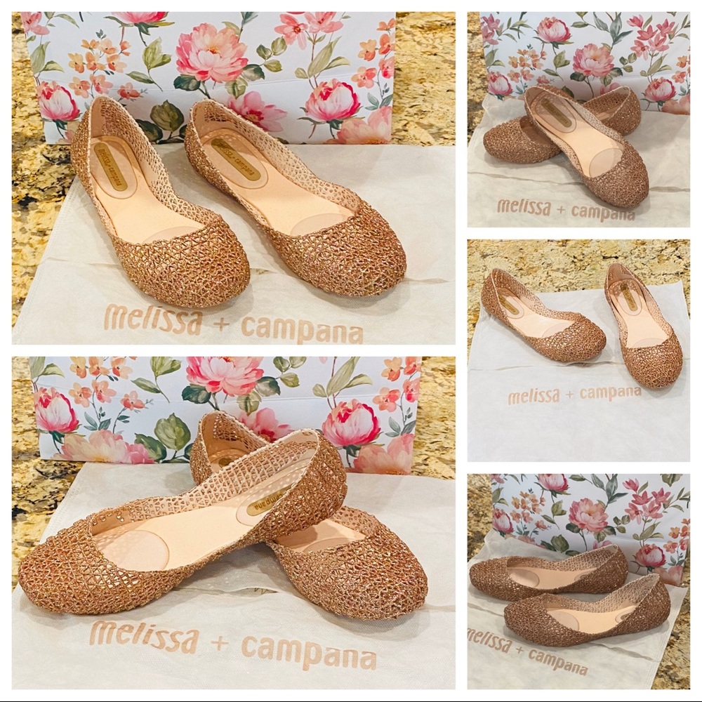 NWOT Melissa 'Campana Papel VII' Jelly Flat 7